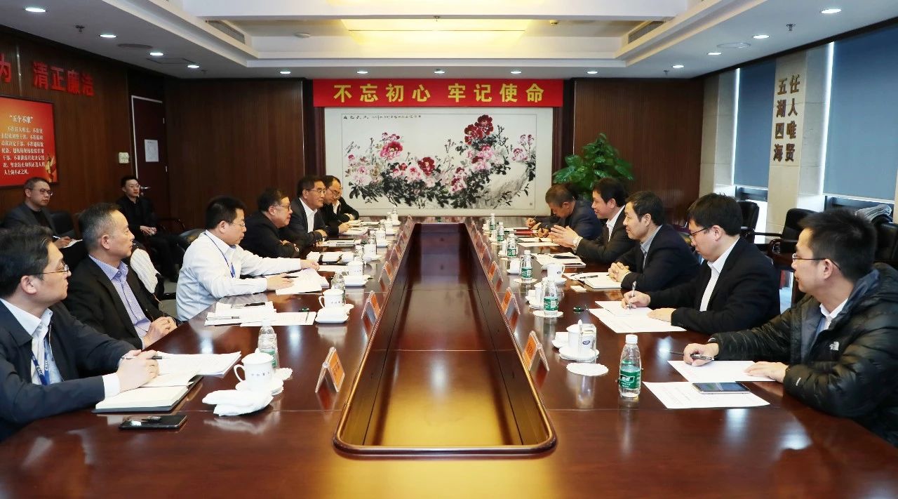 錢建平、姜仁鋒會見大連市副市長靳國衛 